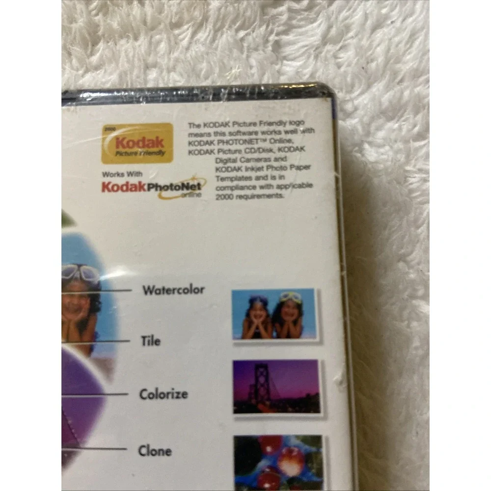 Print Shop Photo Pro Deluxe PC CDROM 2000 Digital Imaging Ver. 2 NIP Sealed New